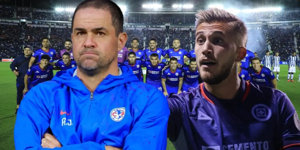 Jardine, equipo de Cruz Azul y Piovi/La Máquina Celeste