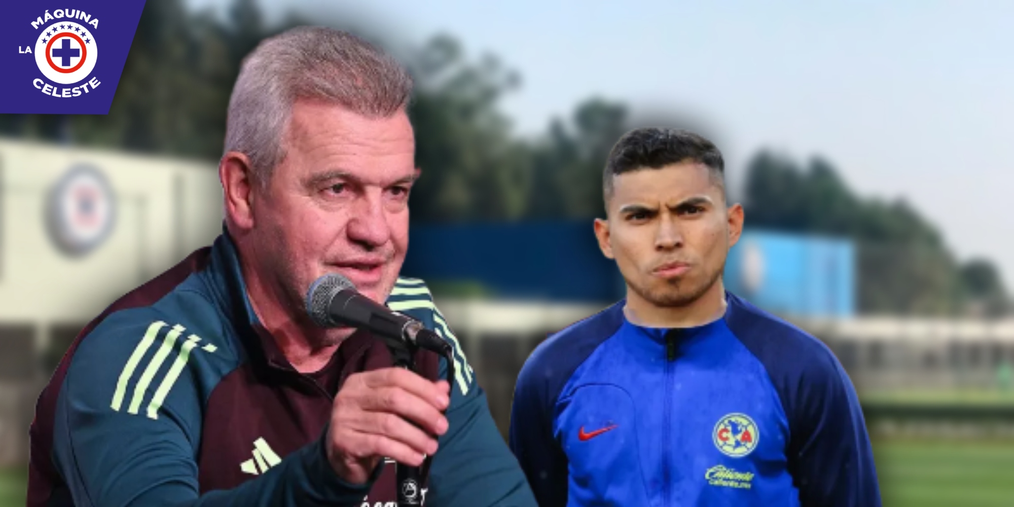 Javier Aguirre y Orbelín Pineda (Fuente: Marca)