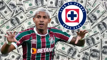 John Kennedy, Cruz Azul/FOTO: Fluminense-Cruz Azul