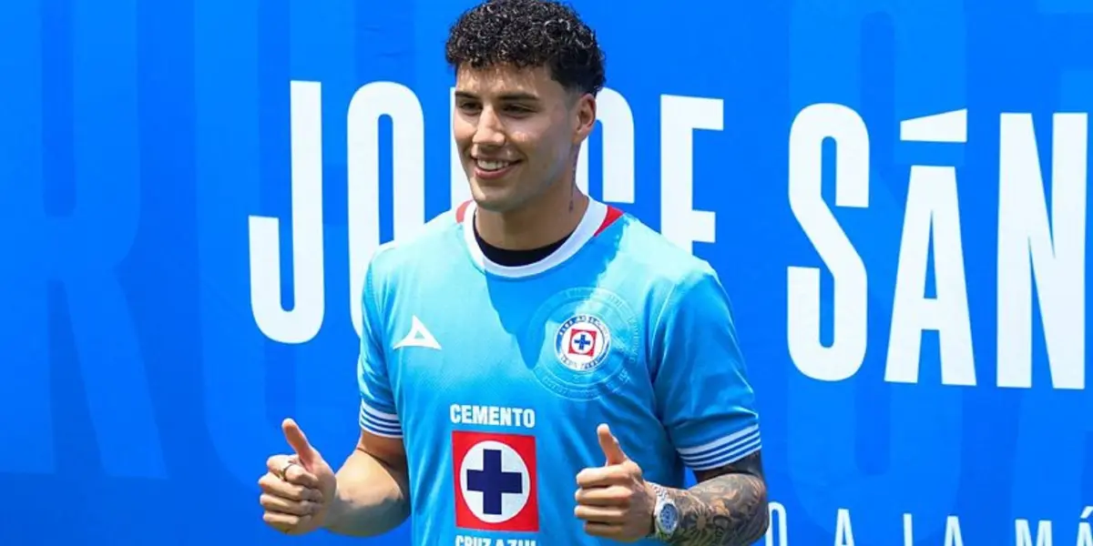 Jorge Sánchez en Cruz Azul (Fuente: Marca)