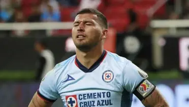 Juan Escobar con Cruz Azul/FOTO: Mexsport