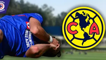 Jugador de Cruz Azul con sello del América (Fuente: Milenio)