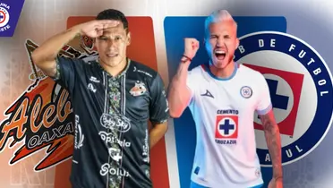 Jugadores de Alebrijes y Cruz Azul (Fuente: Boletomovil)