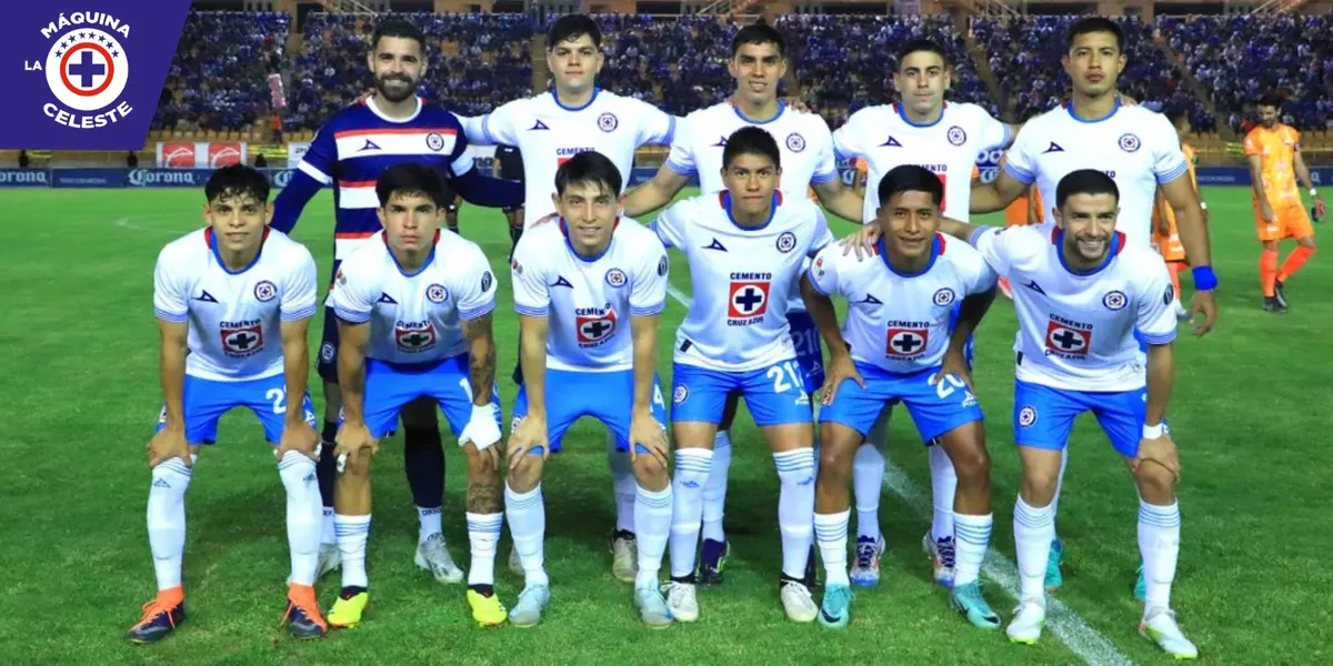 Jugadores de Cruz Azul ante Alebrijes (Fuente: Cruz Azul)