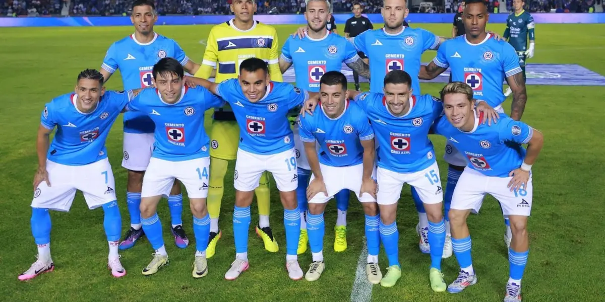 Jugadores de Cruz Azul (Fuente: ESPN)