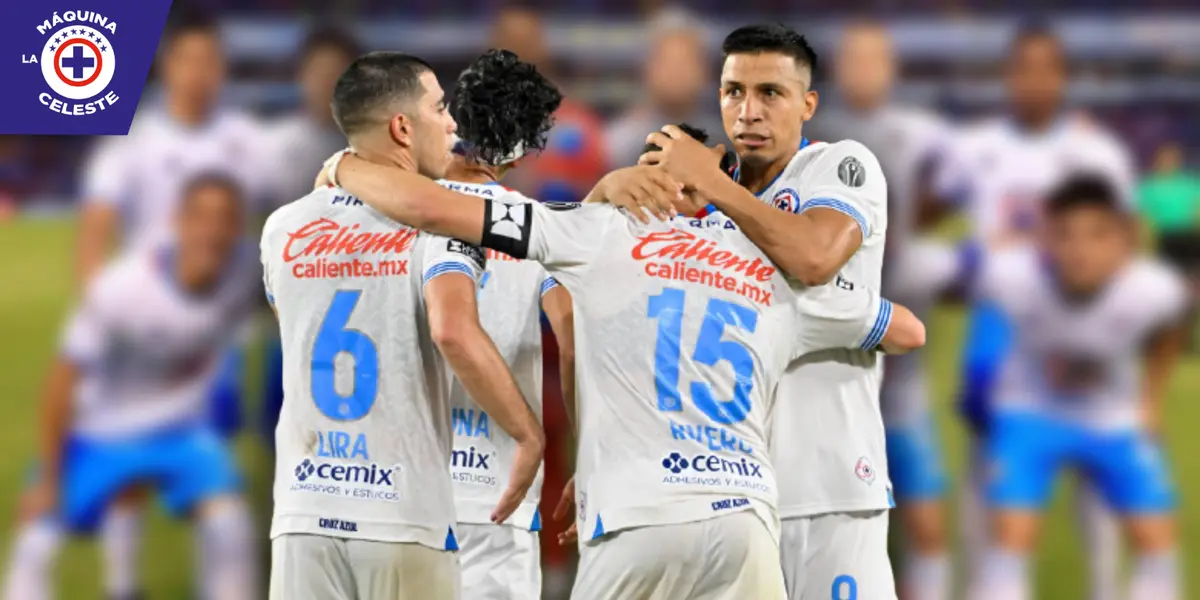 Jugadores de Cruz Azul (Fuente: TV Azteca)