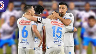 Jugadores de Cruz Azul (Fuente: TV Azteca)