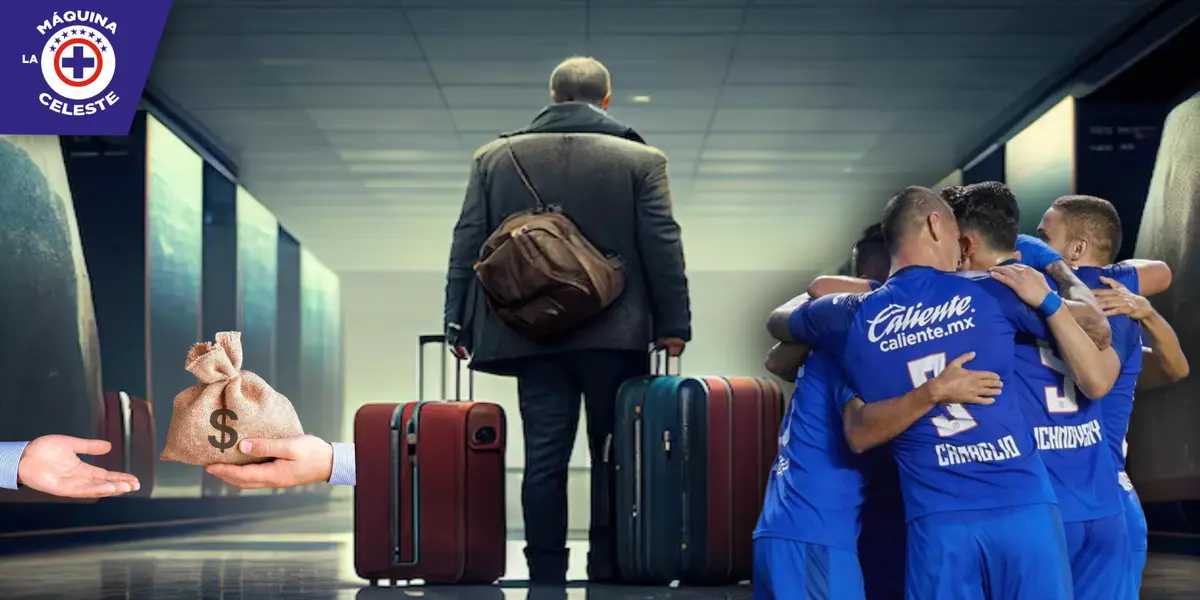 Jugadores de Cruz Azul / Hombre se va de viaje (Fuente: Freepik / Milenio)