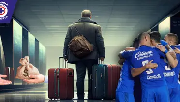 Jugadores de Cruz Azul / Hombre se va de viaje (Fuente: Freepik / Milenio)