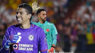 Kevin Mier con la jersey de Cruz Azul y Kevin Mier/La Máquina Celeste