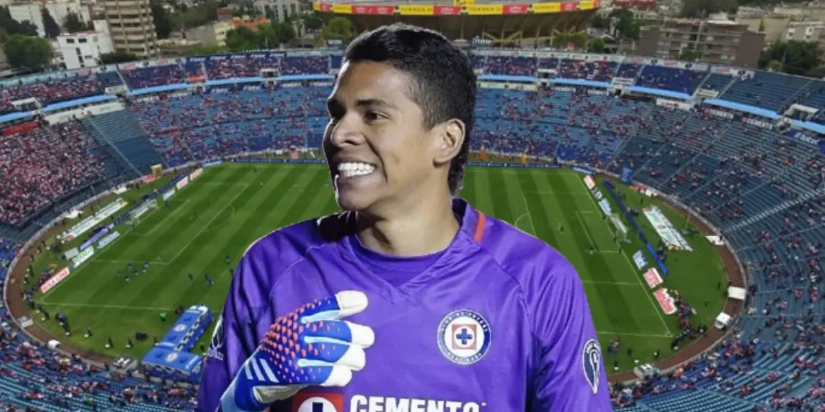 Kevin Mier, en el Estadio de los Deportes