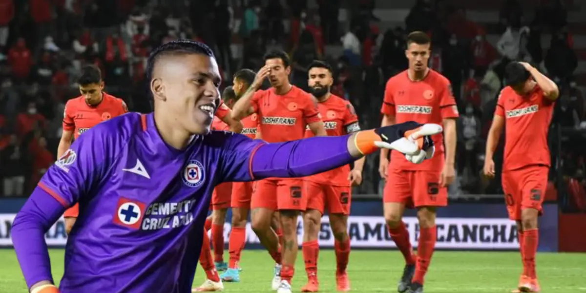 De risa, Kevin Mier ya retiró a este jugador de los Diablos, lo mandó llorando a su casita