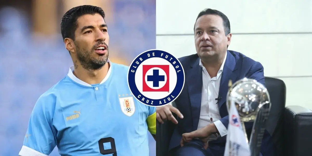 La afición de Cruz Azul pedía a gritos el fichaje de Luis Suárez y Víctor Velázquez apuntaría contratar uruguayo de segunda