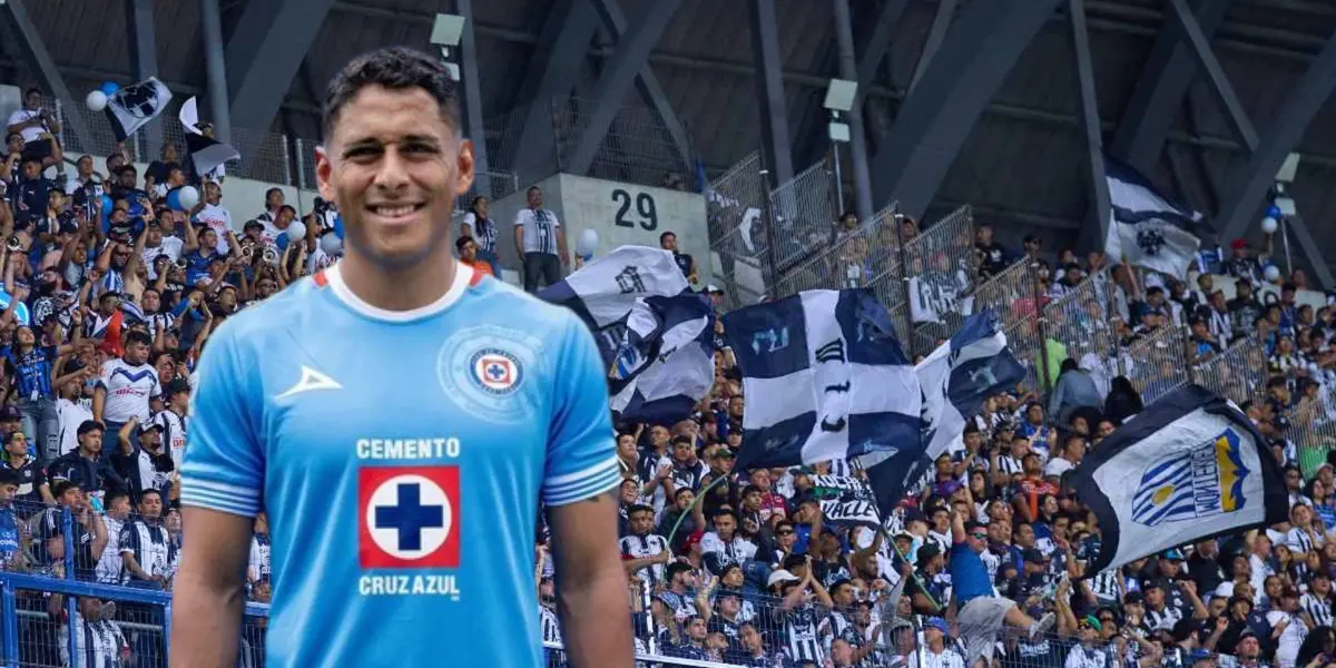 Luis Romo y la afición de Rayados/La Máquina Celeste