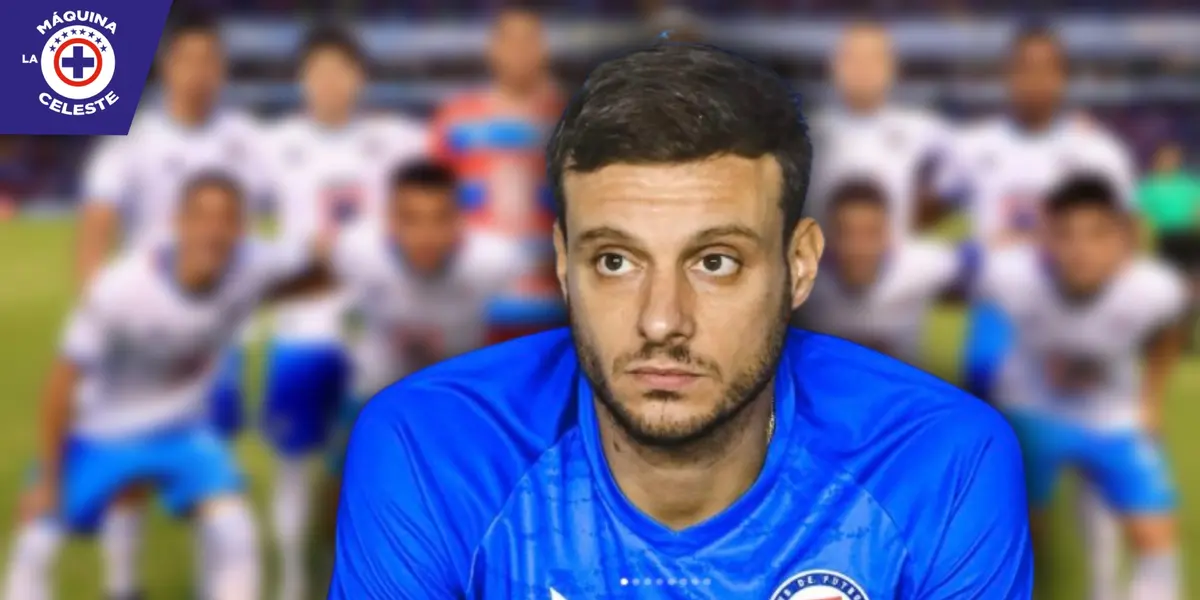 Martín Anselmi en Cruz Azul (Fuente: IG de Martín Anselmi)