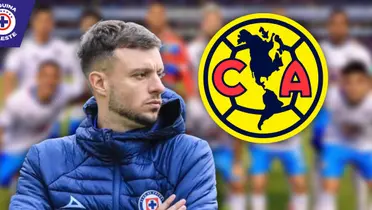 Martín Anselmi en Cruz Azul (Fuente: Récord)