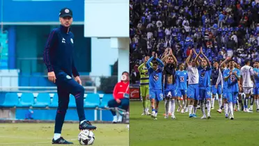 Martín Anselmi ha estado callando bocas con Cruz Azul / Foto: @cruzazul