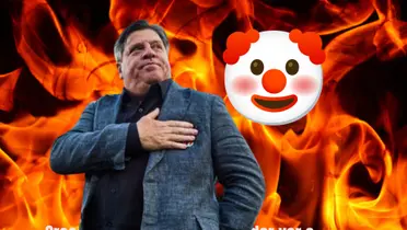 Miguel Herrera en la portada, emoji de payaso/La Máquina Celeste