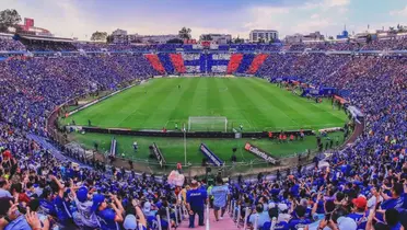 Mosaico en el Estadio Azul durante el AP 2024 / @CruzAzul