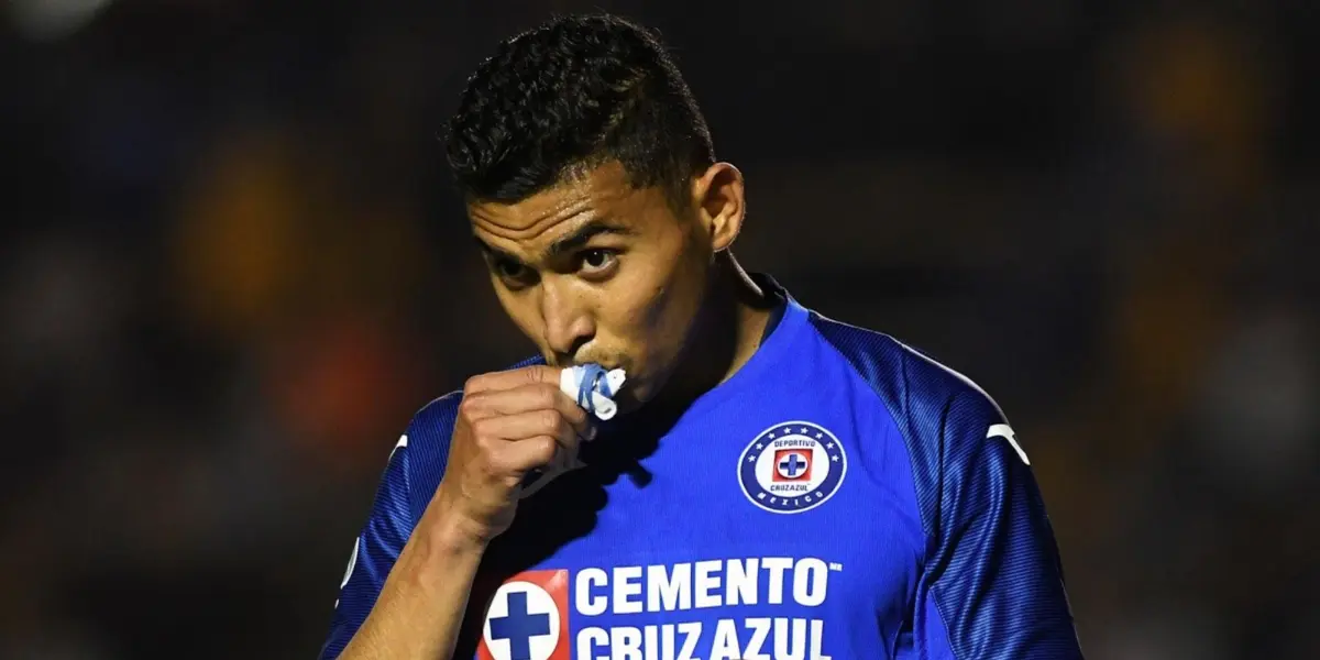 Orbelín Pineda en Cruz Azul (Fuente: Bolavip)