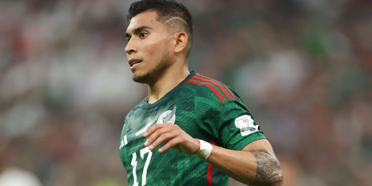 Orbelín Pineda en la Selección Mexicana (Fuente: ESPN)