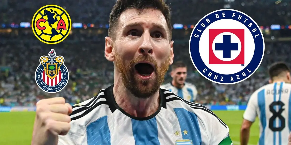 Para Lionel Messi, La Máquina Celeste es el equipo más popular de todo México.