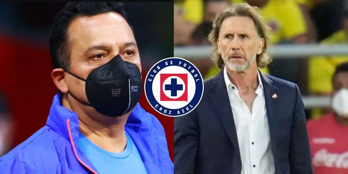 Ricardo Gareca es otro de los candidatos que Cruz Azul quiere como entrenador 