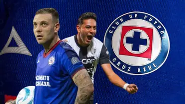 Rotondi y Monreal, de fondo jersey de Cruz Azul