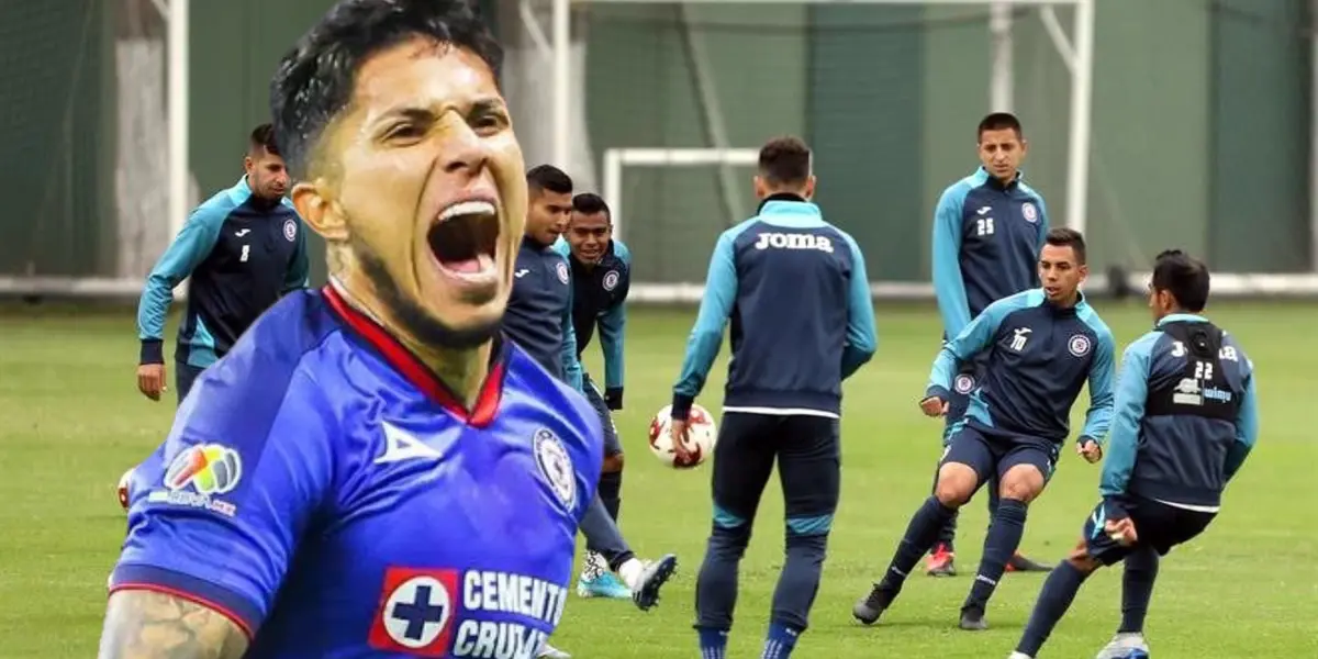 FOTO-Apareció Salcedo, así mandó mensaje al equipo de Cruz Azul, sigue pendiente el Titán