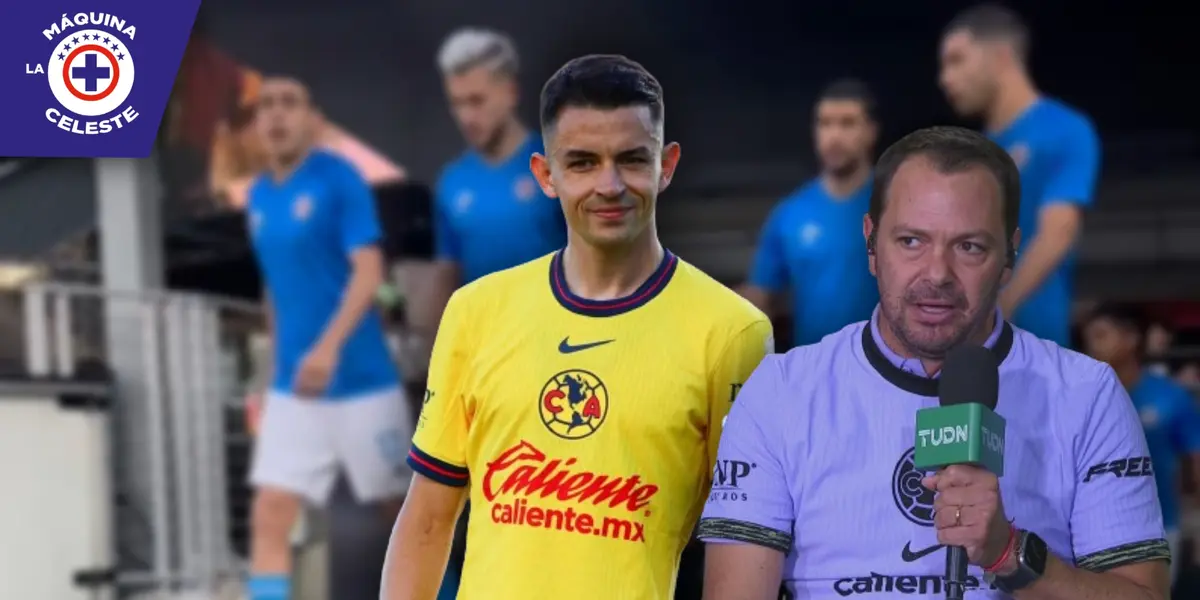 Baños dijo que le gusta para el América, el jugador de Cruz Azul que podría irse a Coapa en lugar de Fidalgo