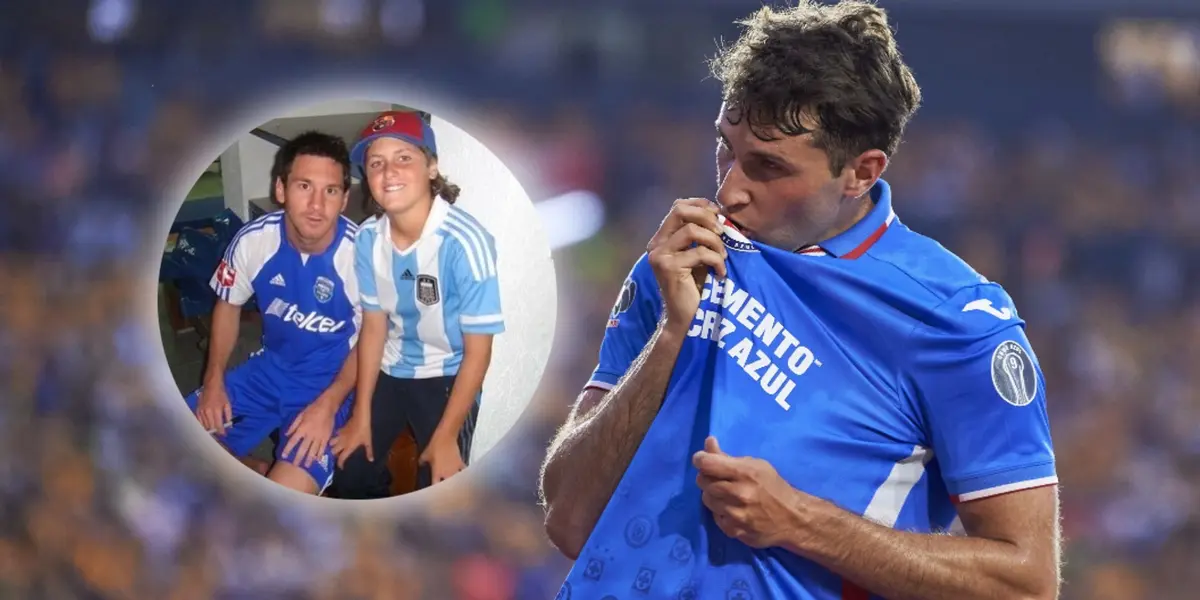 (VIDEO) El día en Lionel Messi le dio un regalo a Santiago Giménez, canterano de Cruz Azul