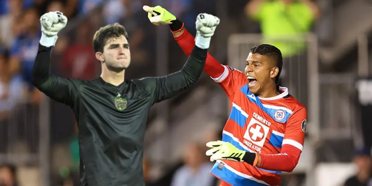 Sebastián Jurado y Kevin Mier en la Leagues Cup (Fuente: TV Azteca Deportes)