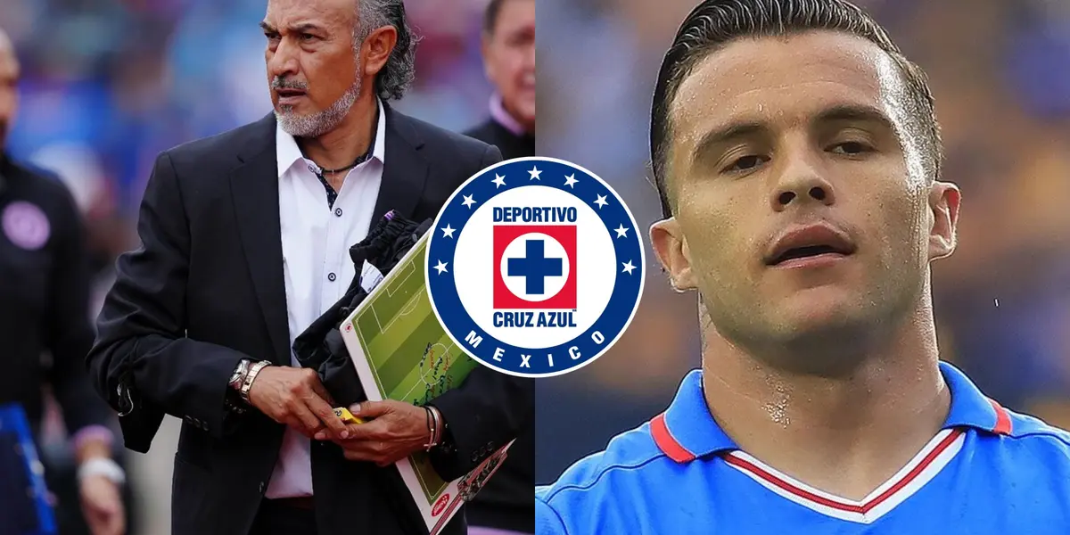 Tabó había llegado como figura a Cruz Azul y está siendo un petardo hasta ahora.