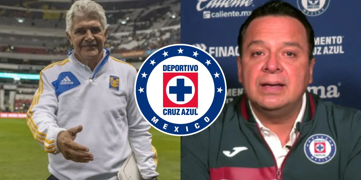 Tuca inicia su aventura por primera vez con Cruz Azul