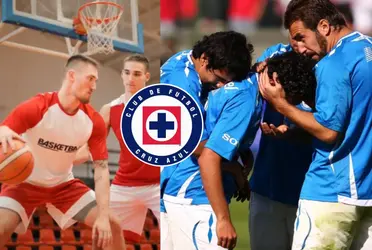 Una de las figuras que recuerda Cruz Azul ahora se dedica al básquet
 